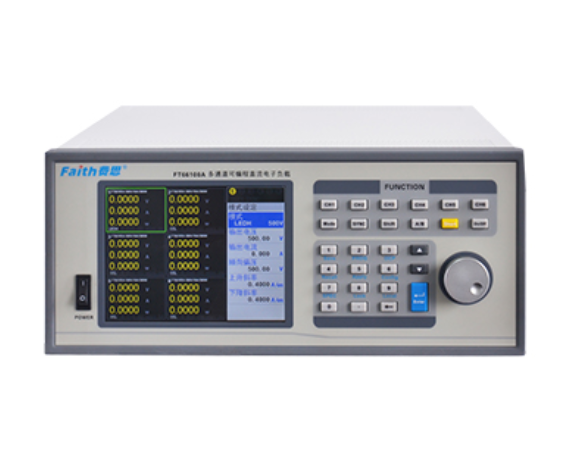 费思泰克FT66100A系列多通道电子负载(6通道300-600W,80-500V)